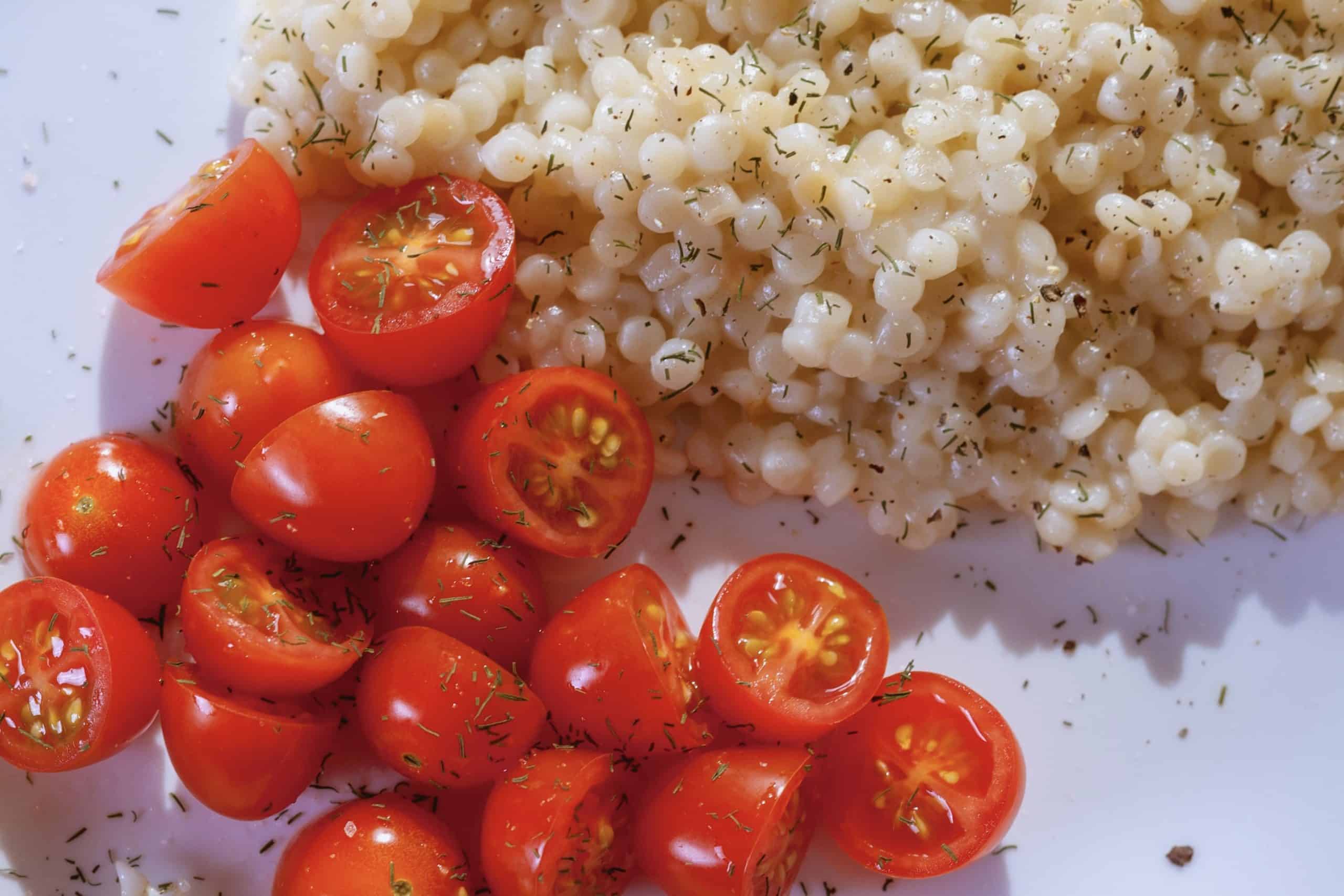 Couscous salade met olijven