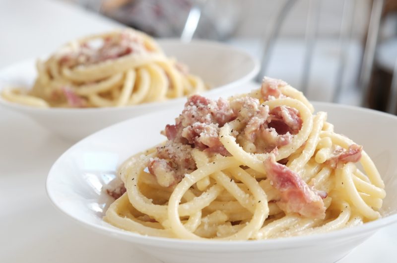 Pasta carbonara V2