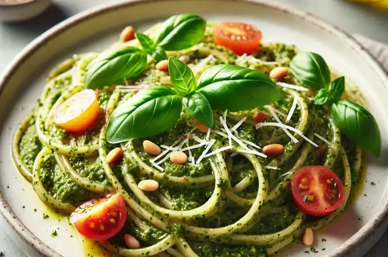 Pasta pesto