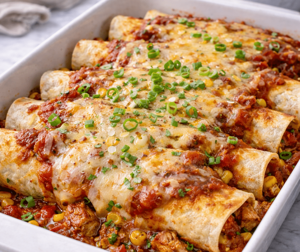 Enchiladas met kip